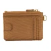 Nylon Duck Zippered Card Keeper Wallet