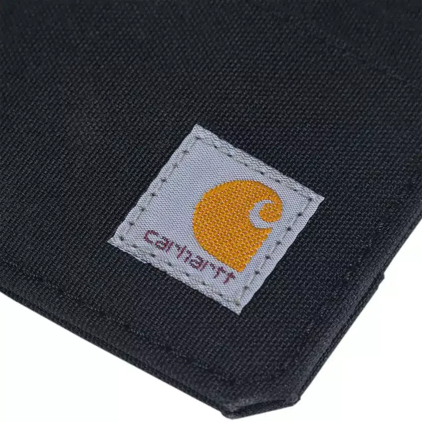 Nylon Duck Zippered Card Keeper Wallet