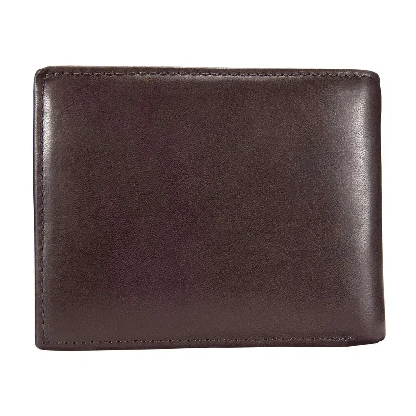 Oil Tan Leather Passcase Wallet