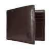 Oil Tan Leather Passcase Wallet