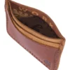 Patina Leather Front Pocket Wallet