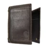 Pebble Leather Trifold Wallet