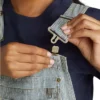 Railroad Stripe Denim Bib Overalls