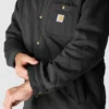 Rain Defender® Loose Fit Heavyweight Quilted Snap Front Shirt Jac