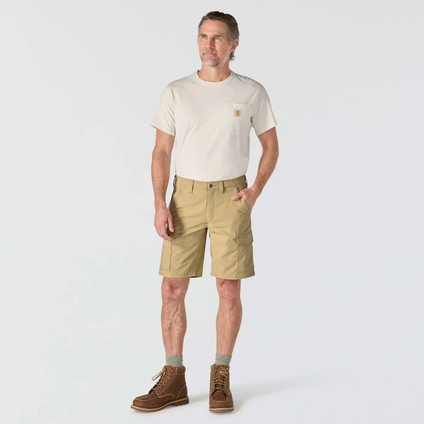 Relaxed Fit 10" Force Ripstop Cargo Shorts - Work Shorts