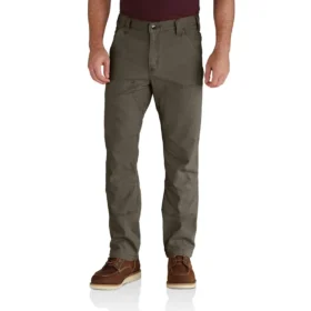 Relaxed Straight Rigby Double Knee Canvas Pants - Work Pants