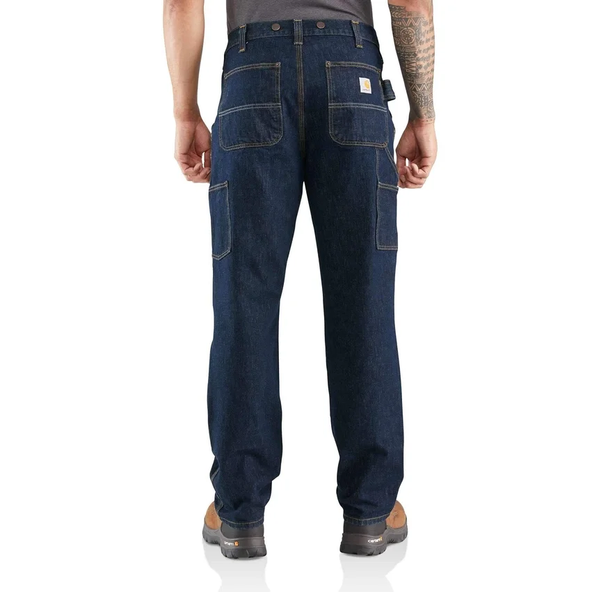 Relaxed Straight Rugged Flex® Double Knee Logger Jeans - Work Jeans
