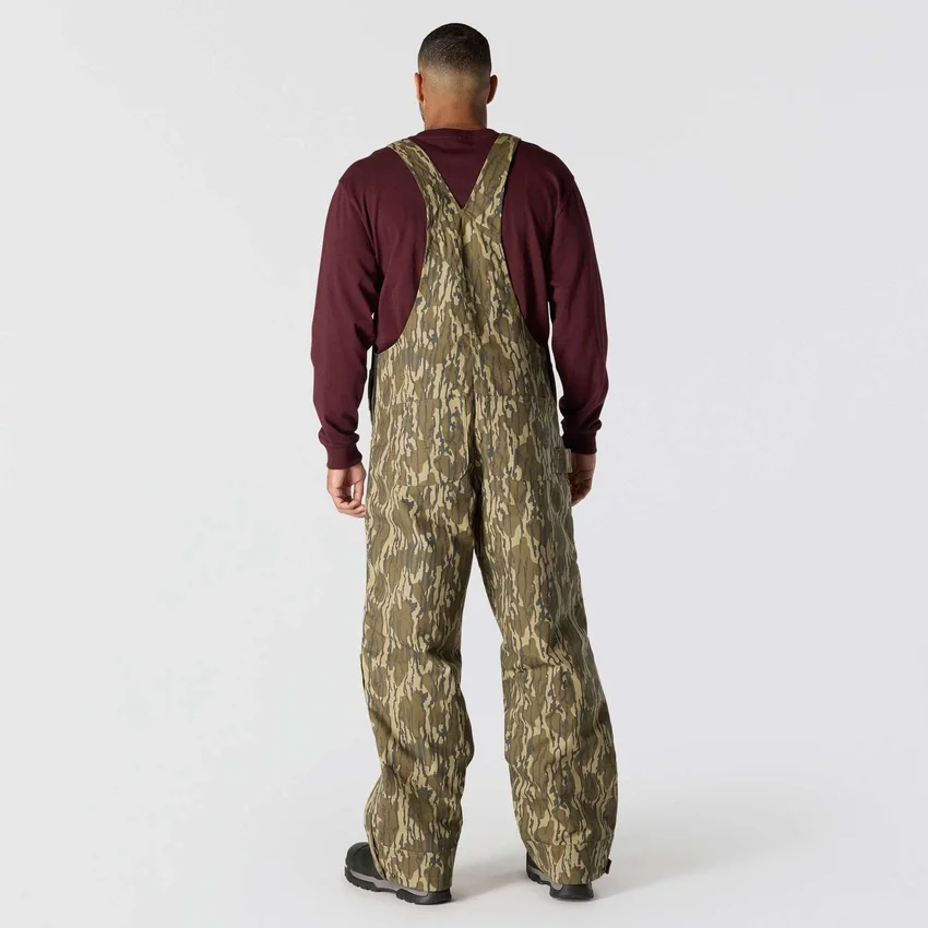 Rugged Flex® Duck Insulated Camo Bib Overall - 3 Warmest Rating