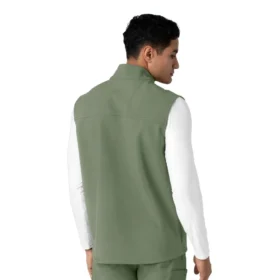 Rugged Flex® Men’s Bonded Fleece Scrub Vest