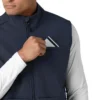 Rugged Flex® Men's Bonded Fleece Scrub Vest