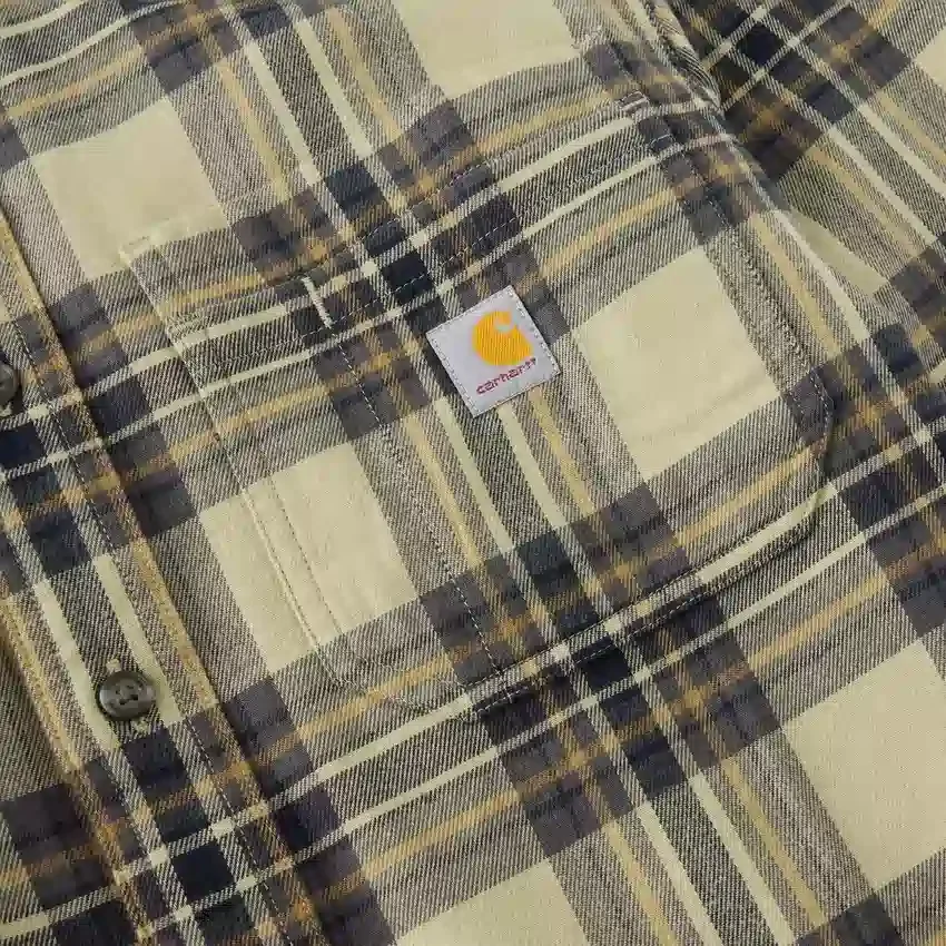 Rugged Flex™ Relaxed Fit Midweight Flannel Long-Sleeve Plaid Shirt