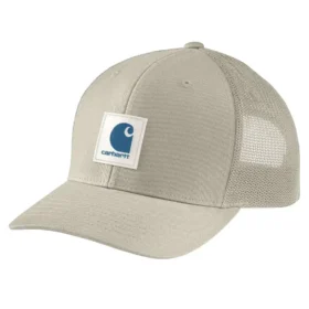 Rugged Flex™ Twill Mesh-Back Logo Patch Trucker Hat