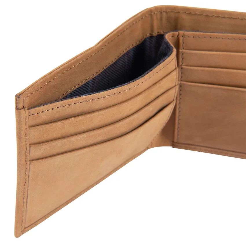 Saddle Leather Bifold Wallet
