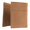 Saddle Leather Trifold Wallet