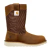 Waterproof 10" Steel Toe Wellington Wedge Boot