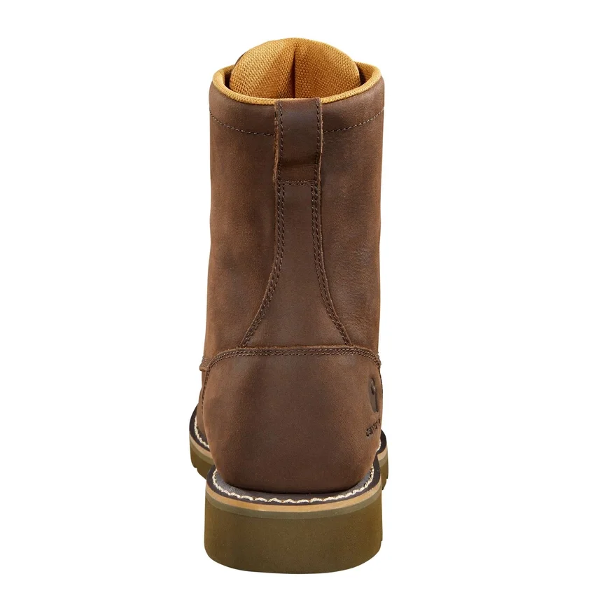 Waterproof 8" Moc Toe Wedge Boot