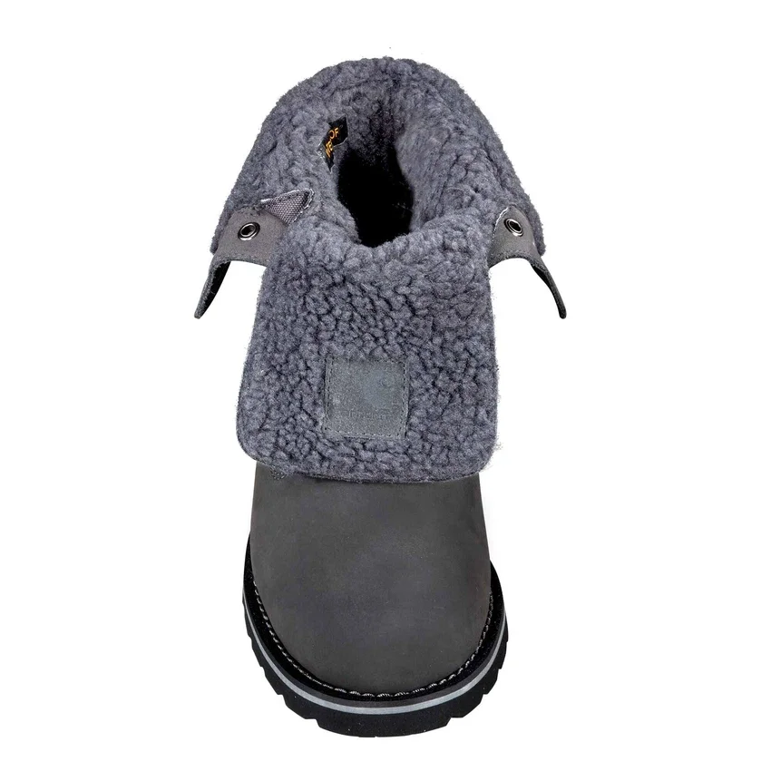 Women's 8" Waterproof Insulated Wedge Fold Down Winter Boot