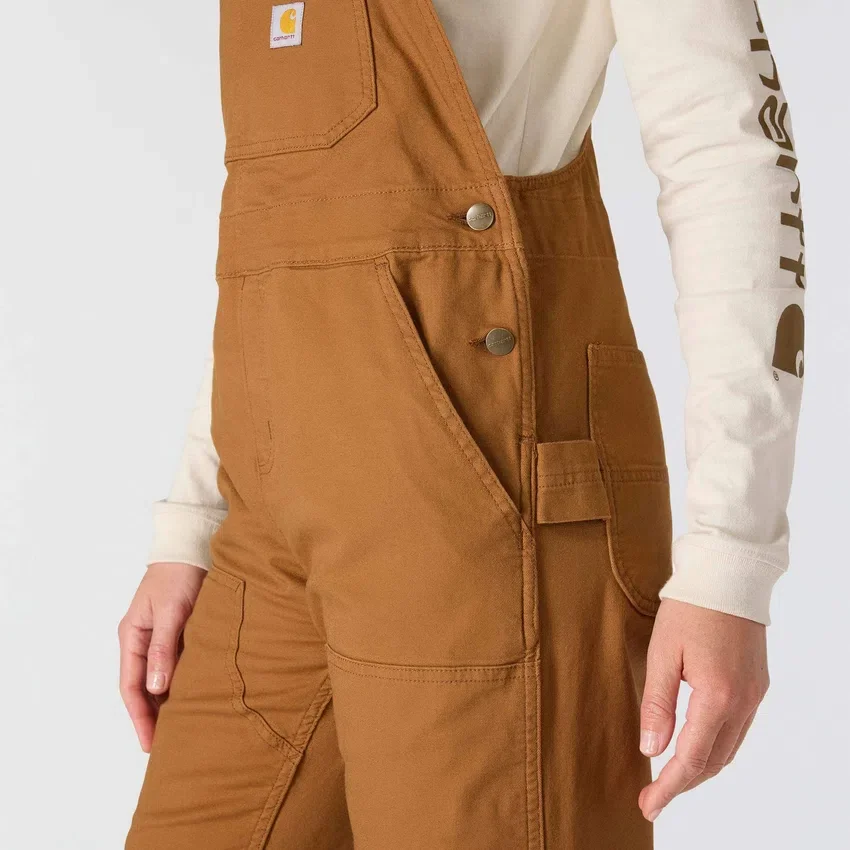 Women's Ashland Loose Fit Canvas Overalls