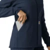 Women's Bonded Fleece Scrub Hoodie