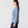 Women's Dearborn Loose Fit Heavyweight Long Sleeve Logo T-Shirt