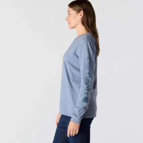Women’s Dearborn Loose Fit Heavyweight Long Sleeve Logo T-Shirt