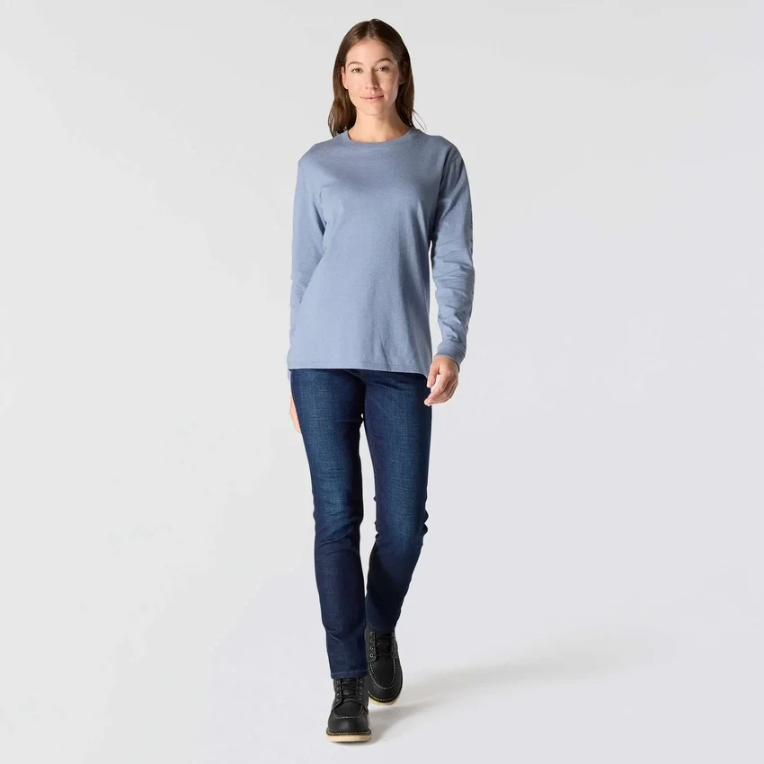 Women's Dearborn Loose Fit Heavyweight Long Sleeve Logo T-Shirt