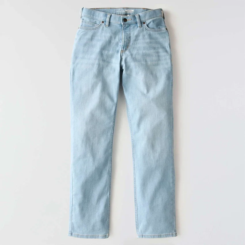 Women's Essential Mid-Rise Straight Leg Stretch Jeans