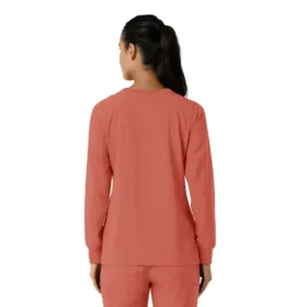 Women’s Force Cross-Flex Crew Neck Long Sleeve Scrub Top