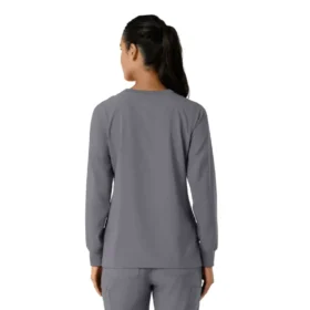 Women’s Force Cross-Flex Crew Neck Long Sleeve Scrub Top
