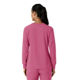 Women’s Force Cross-Flex Crew Neck Long Sleeve Scrub Top