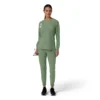 Women's Force Cross-Flex Crew Neck Long Sleeve Scrub Top