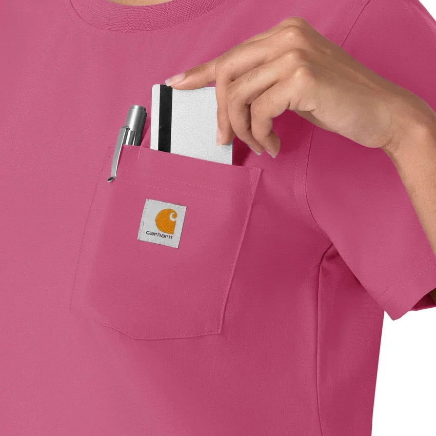 Women's Force Cross-Flex Crew Neck Scrub Top