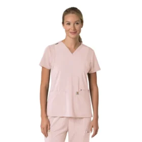 Women's Force Cross-Flex Flex Panel V-Neck Scrub Top
