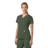 Women's Force Cross-Flex Flex Panel V-Neck Scrub Top