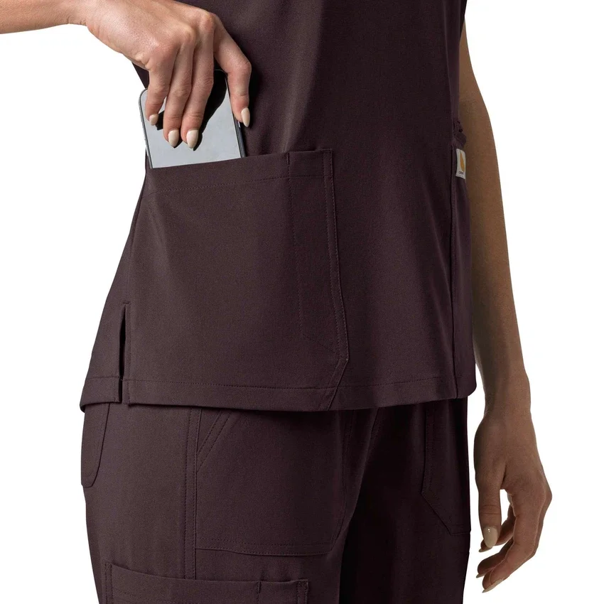 Women's Force Cross-Flex Flex Panel V-Neck Scrub Top