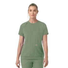 Women's Force Cross-Flex Knit Crew Neck Scrub Top