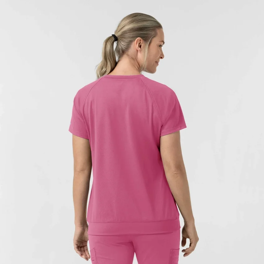 Women's Force Cross-Flex Knit Crew Neck Scrub Top