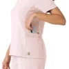 Women's Force Cross-Flex Knit Panel Scrub Top