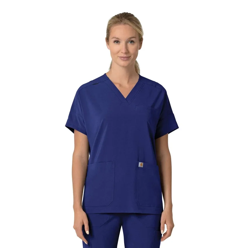Women's Force Cross-Flex Oversized V-Neck Scrub Top