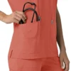 Women's Force Cross-Flex Oversized V-Neck Scrub Top