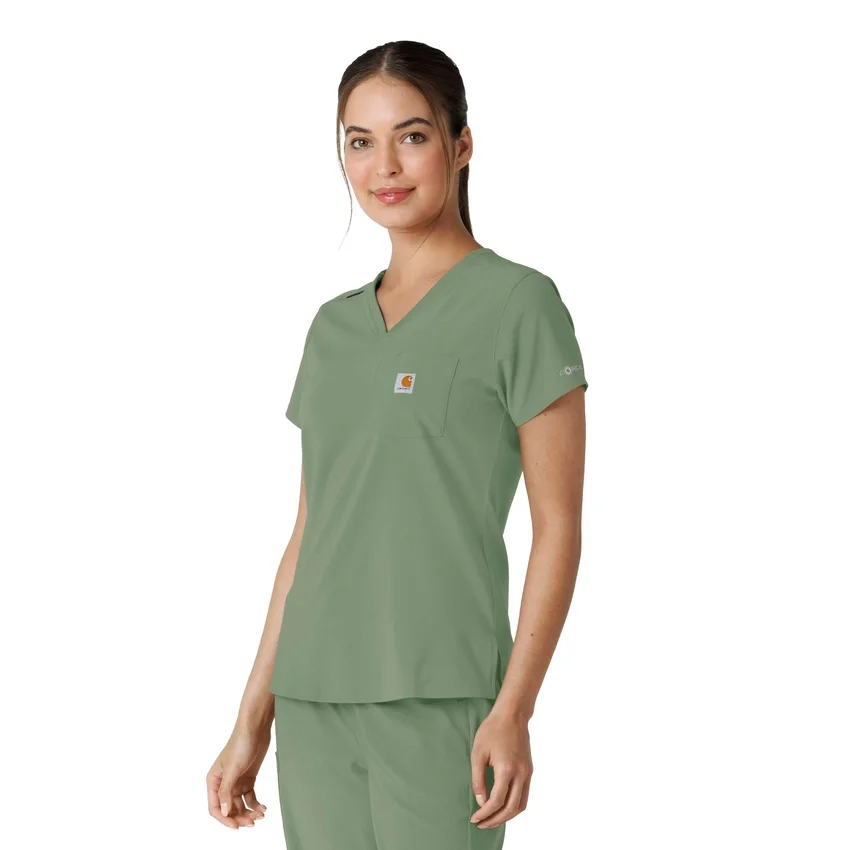 Women's Force Cross-Flex Tuck-In Scrub Top