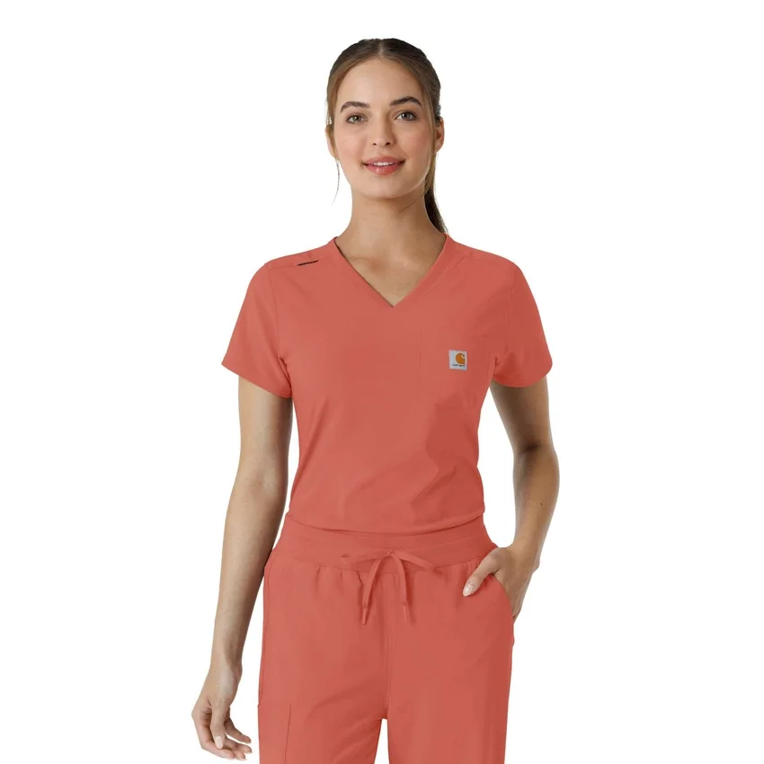 Women's Force Cross-Flex Tuck-In Scrub Top