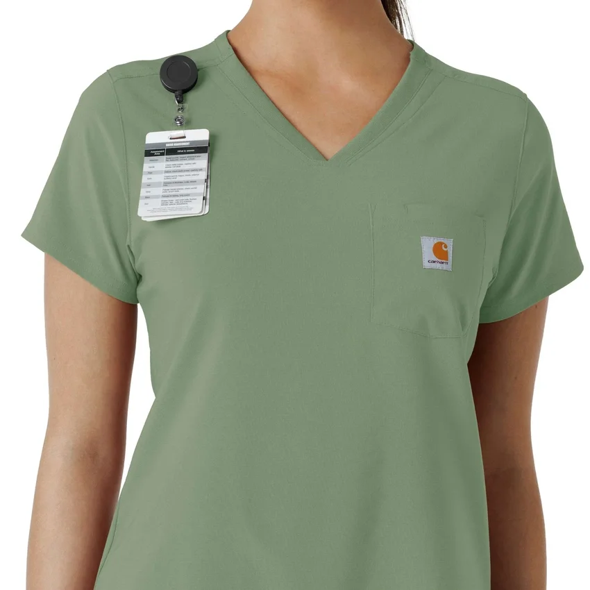 Women's Force Cross-Flex Tuck-In Scrub Top
