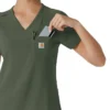 Women's Force Cross-Flex Tuck-In Scrub Top