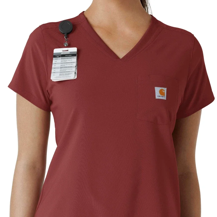 Women's Force Cross-Flex Tuck-In Scrub Top