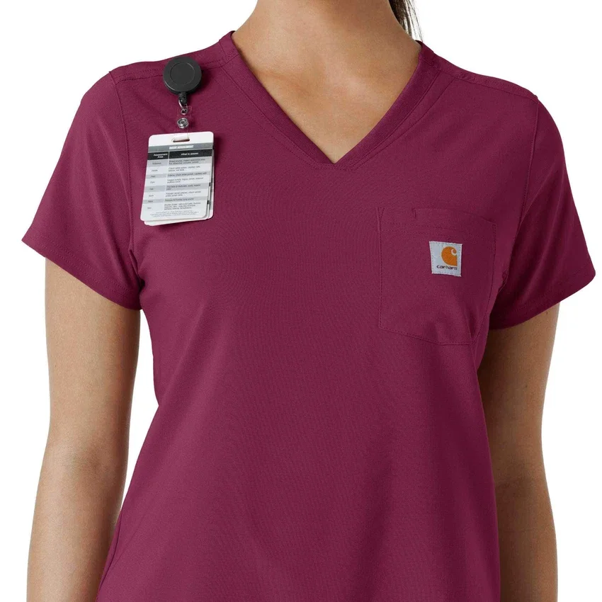 Women's Force Cross-Flex Tuck-In Scrub Top