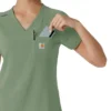 Women's Force Cross-Flex Tuck-In Scrub Top