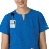 Women's Force Essentials Notch Neck Tunic Scrub Top