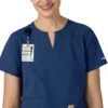Women's Force Essentials Notch Neck Tunic Scrub Top