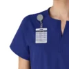 Women's Force Essentials Notch Neck Tunic Scrub Top